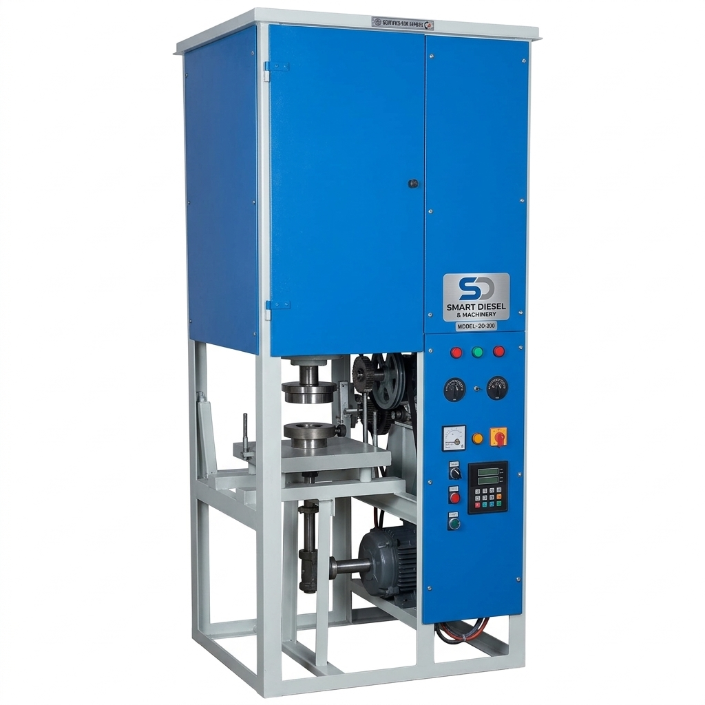 Fully Automatic Dona Making Machine 4 Inch High Speed Disposable Plate Compatible Heavy Duty Model SS-DISPOS-10
