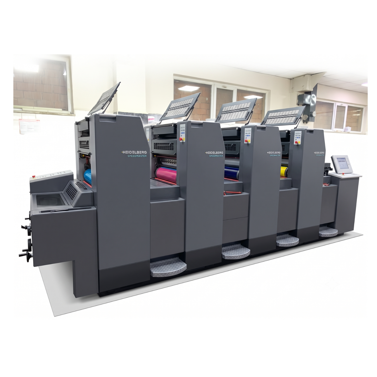 Heidelberg Offset Printing Machine 4 Colour Sheet Fed Printing Press