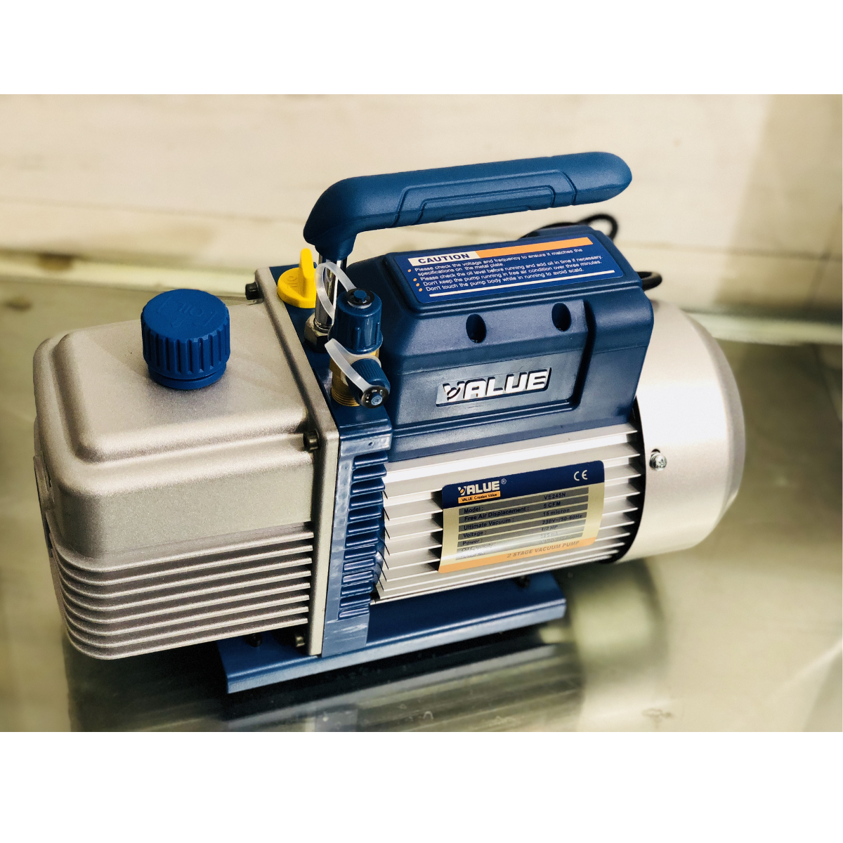 AC Vacuum Pump 2 Stage Rotary Vane Vacuum Pump for Refrigeration
