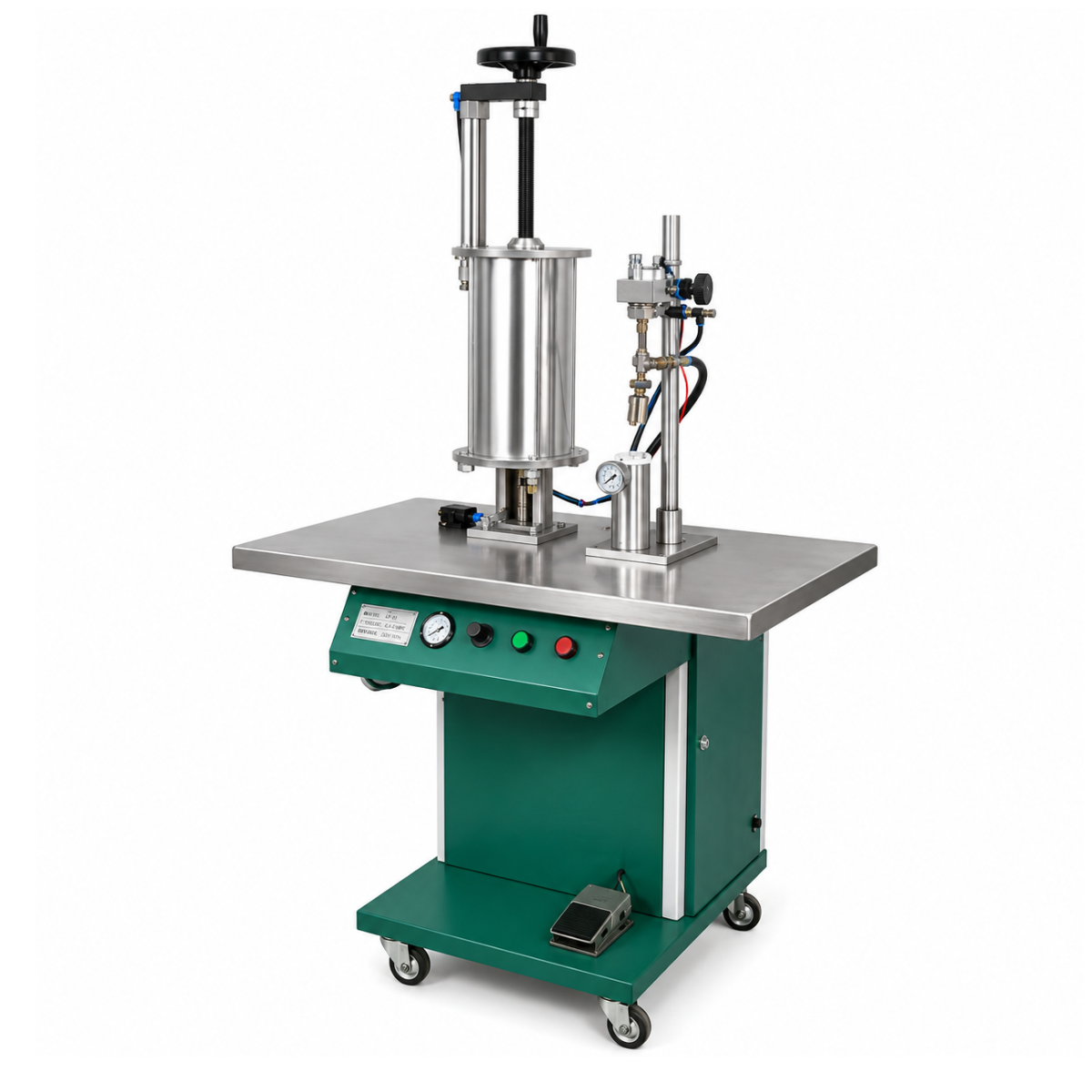 Semi Automatic Liquid Filling Machine Piston Type Stainless Steel 1000ml for Bottles
