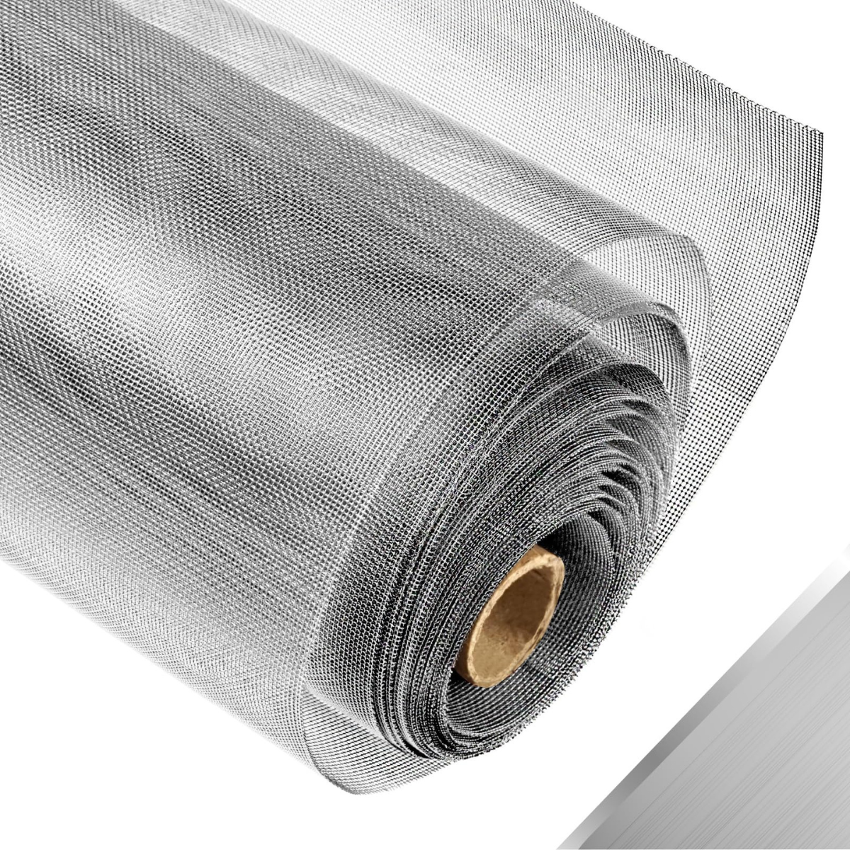 304 Stainless Steel Mesh Window Screen Roll 48 Inch Fine Mesh for Windows and Doors