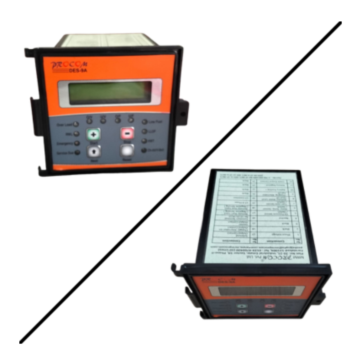 Procom DES 9A-3PK-6500T Genset Controller 3 Phase Panel Mount for Diesel Generator