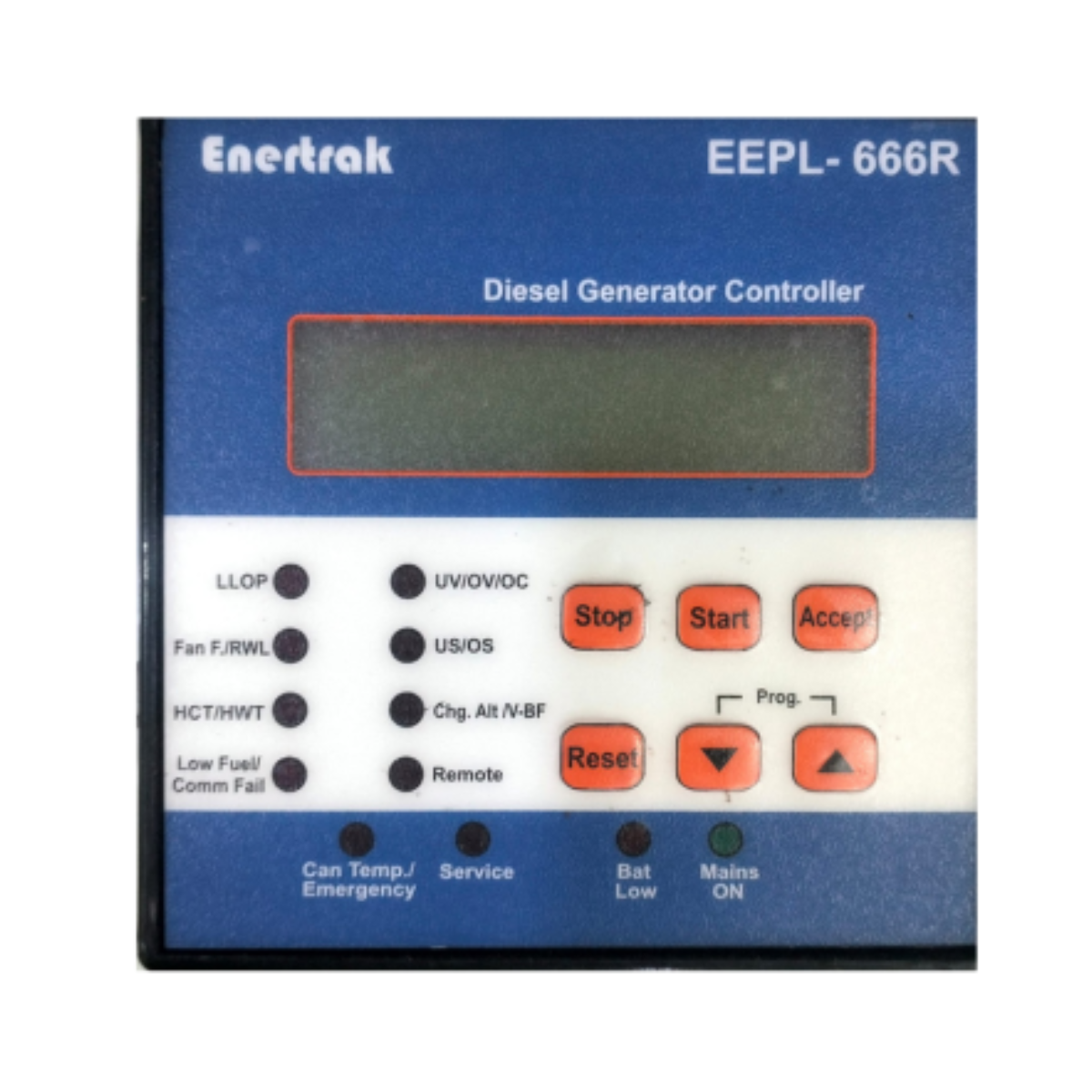 Semi-Auto Controller EEPL-666R Microprocessor Based DG Engine Protection Controller