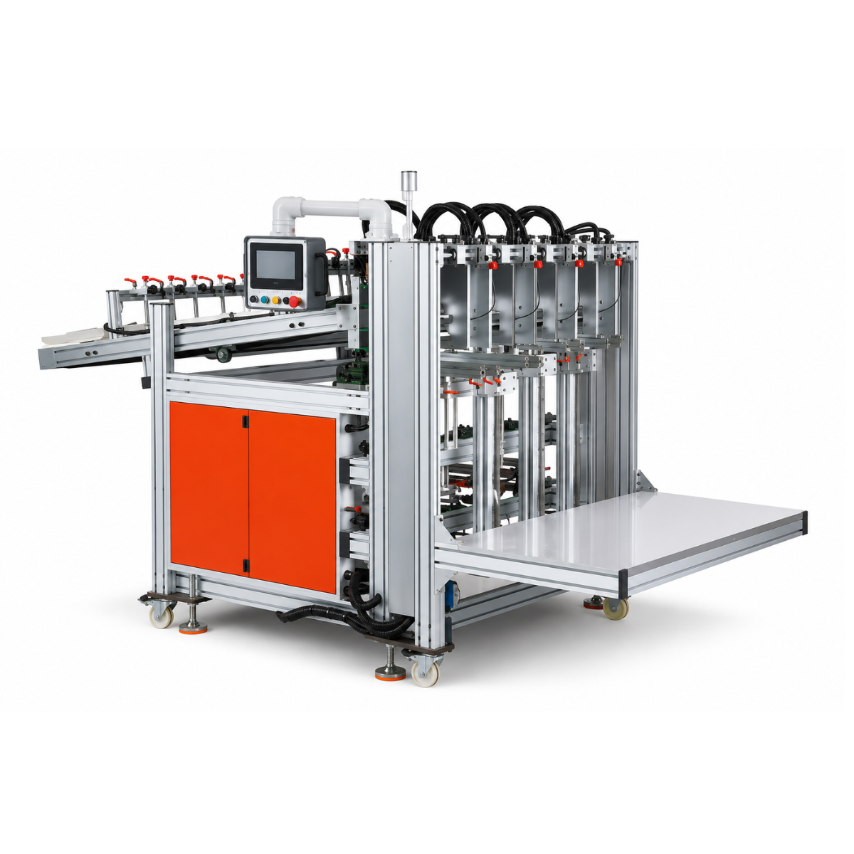 100kg Aluminium Foil Container Making Machine Automatic Tray Manufacturing Machine