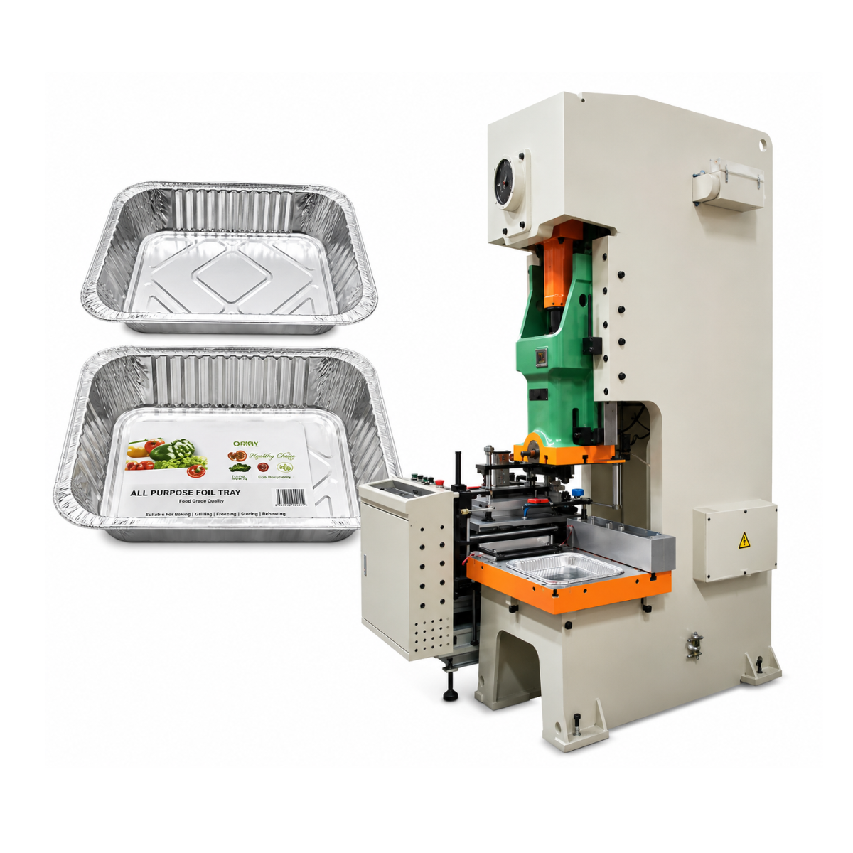 Aluminium Foil Container Making Machine Automatic Aluminium Tray Production Machine