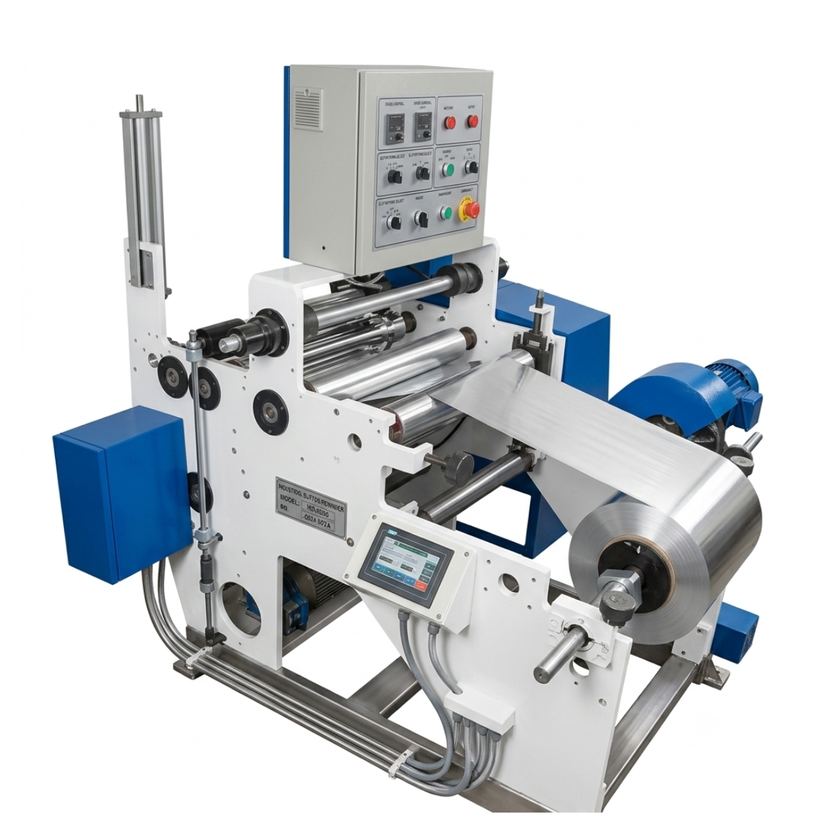 Aluminium Foil Paper Making Machine Automatic Foil Paper Production Machine