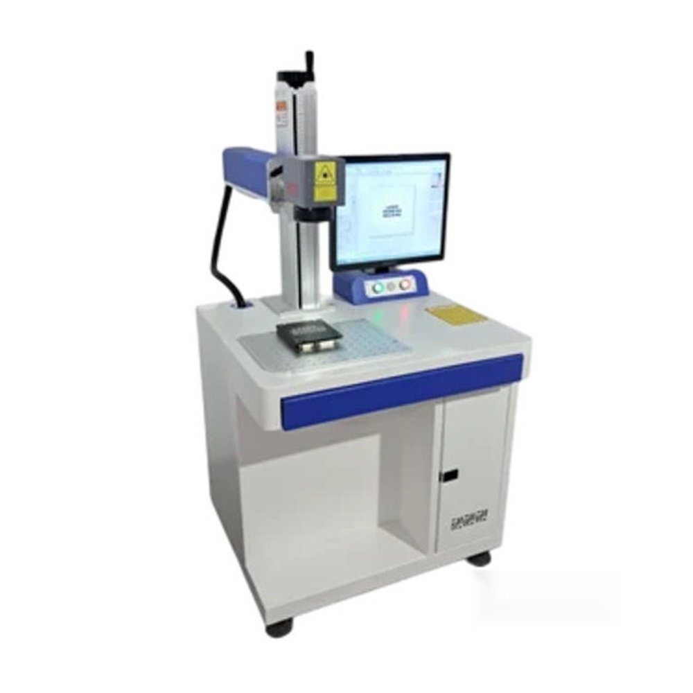 Laser Engraving Machine for Metal - 50W Fiber Marker 200x200mm