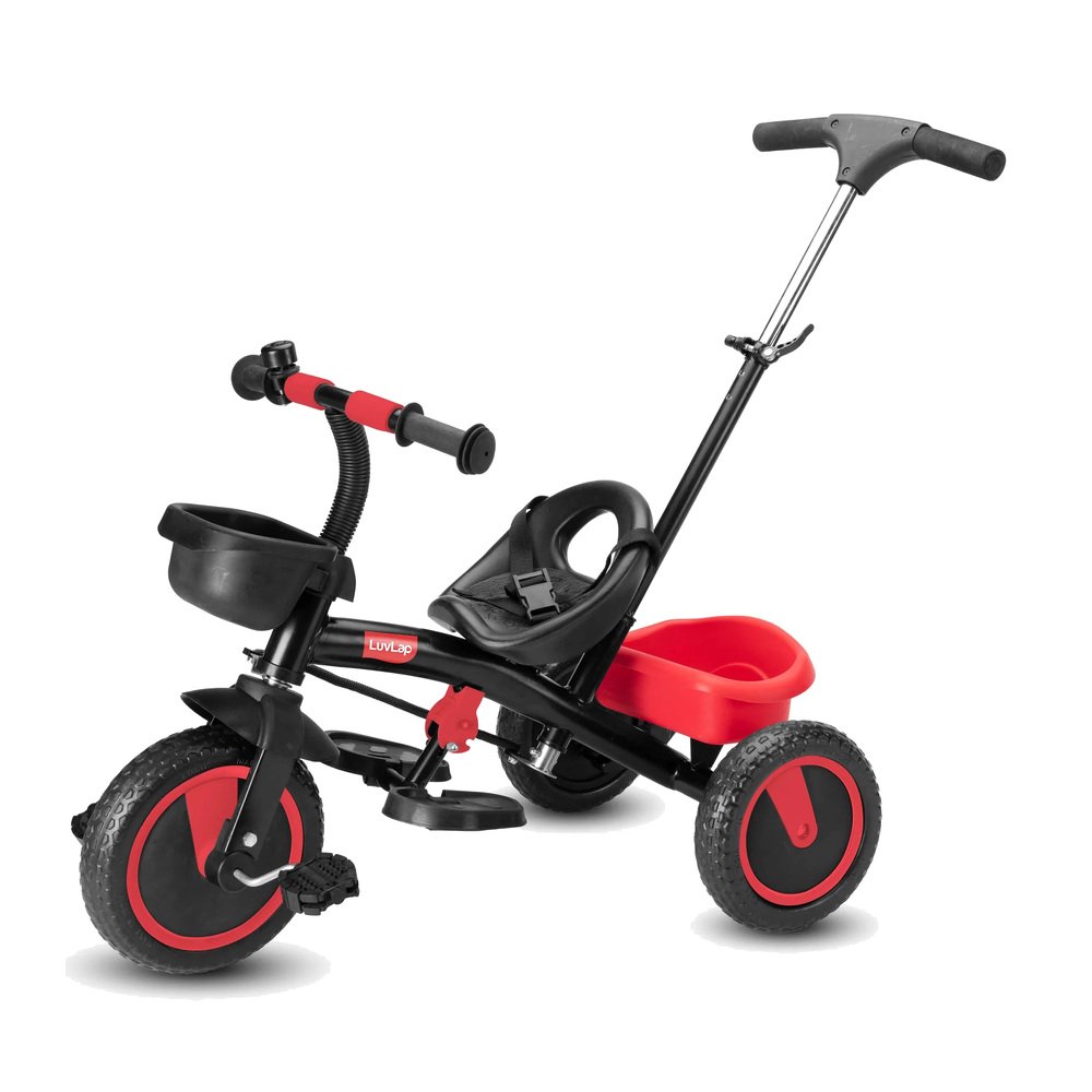 2 Year Old Kids Tricycle - Pedal Trike with Carbon Steel Frame