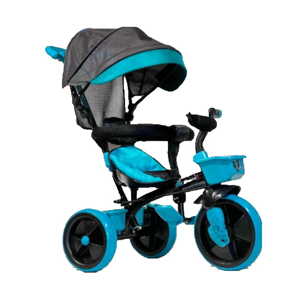 Kids Tricycle with Safety Bar | Carbon Steel Frame Toddler Trike