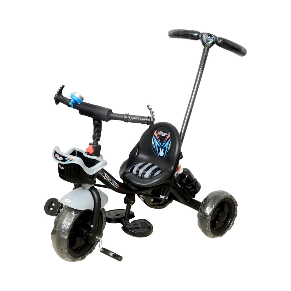 Toddler Tricycle with Reclining Seat & Push Handle | Foldable Trike