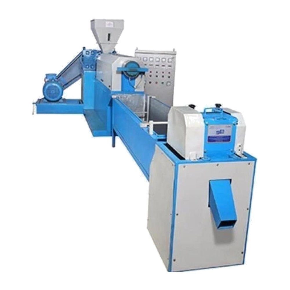 Single Phase Plastic Dana Making Machine Granule Extruder 100 Kg/Hour