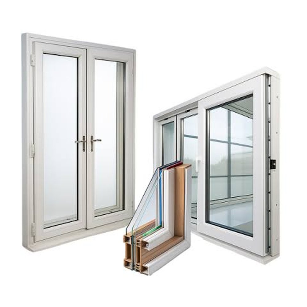 UPVC Doors uPVC Frame System for Residential and Commercial Use